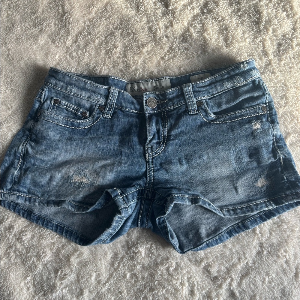 BKE denim shorts